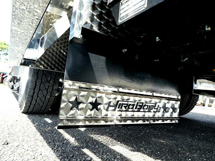 泥除けゴム&ステンレスウエイト【軽トラック・4t冷凍車・大型